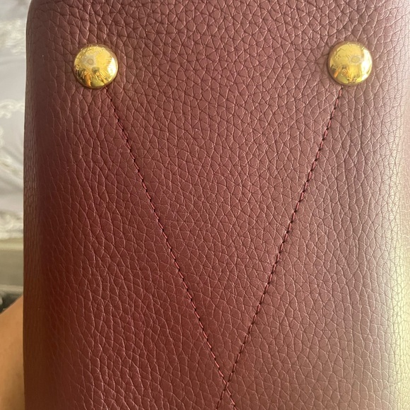 Louis Vuitton Hyde Park Handbag Damier with Leather Crossbody - Picture 10 of 16